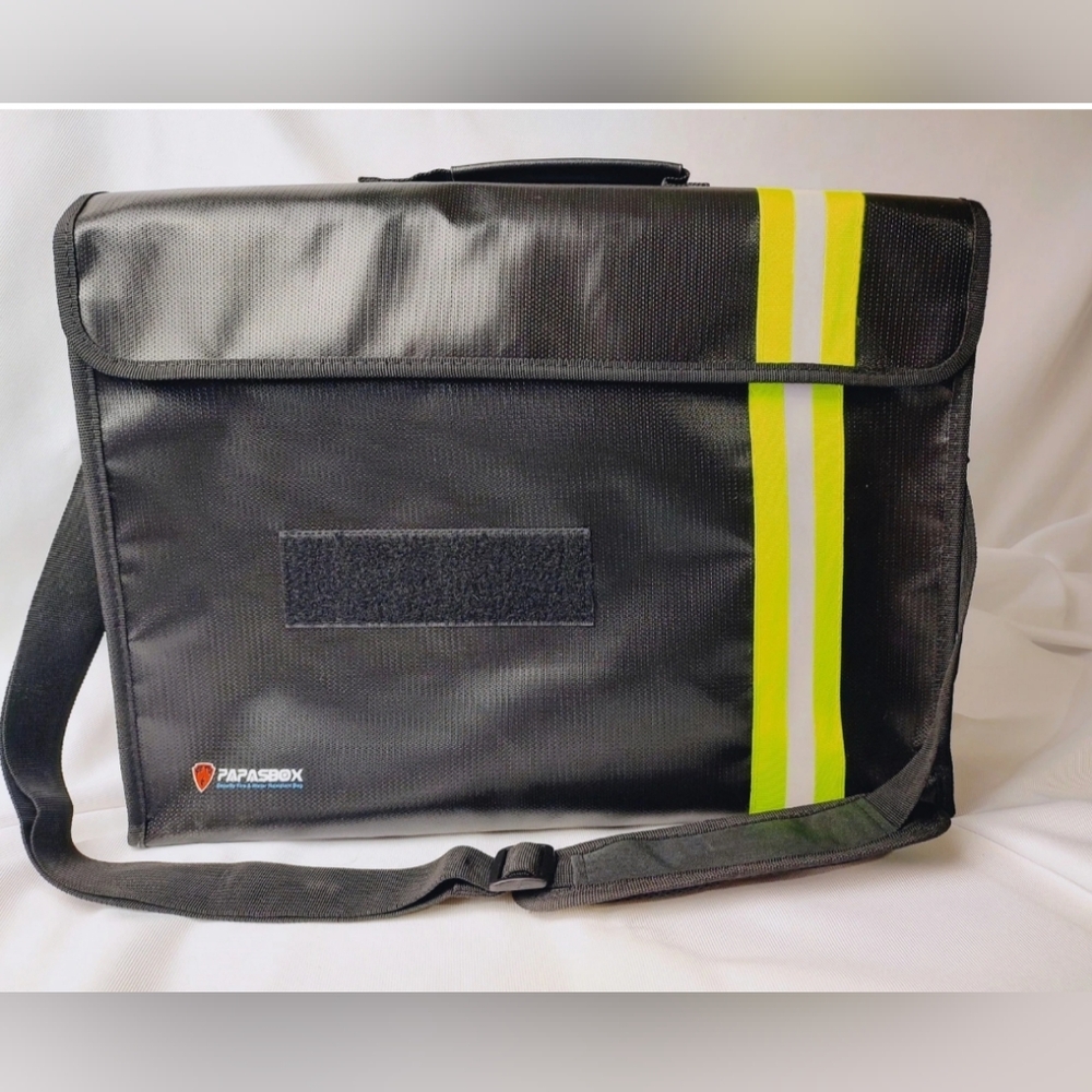 Fire And Water Retardant Bag For Important Papers Documents